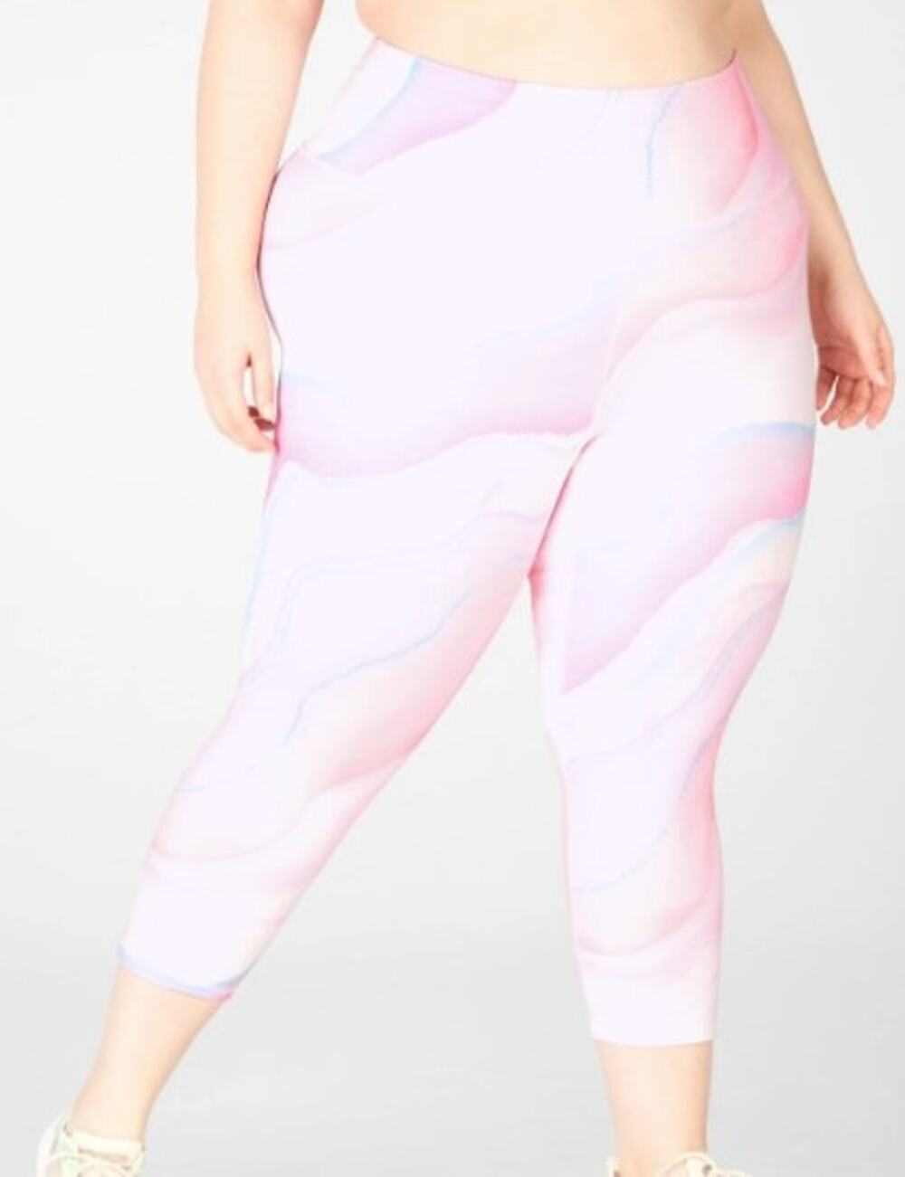 NWT Fabletics Define High-Waisted Crop Spectrum 4X